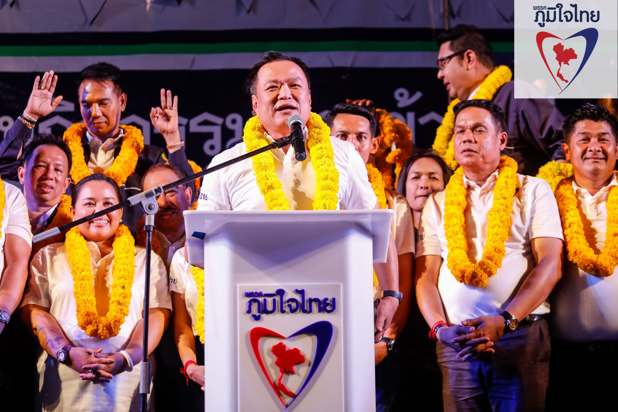 เวทีปราศรัยใหญ่ กทม.ปริมณฑล "อนุทิน ชาญวีรกูล"ประกาศจะปกป้องผลประโยชน์ทุกกระเบียดนิ้ว