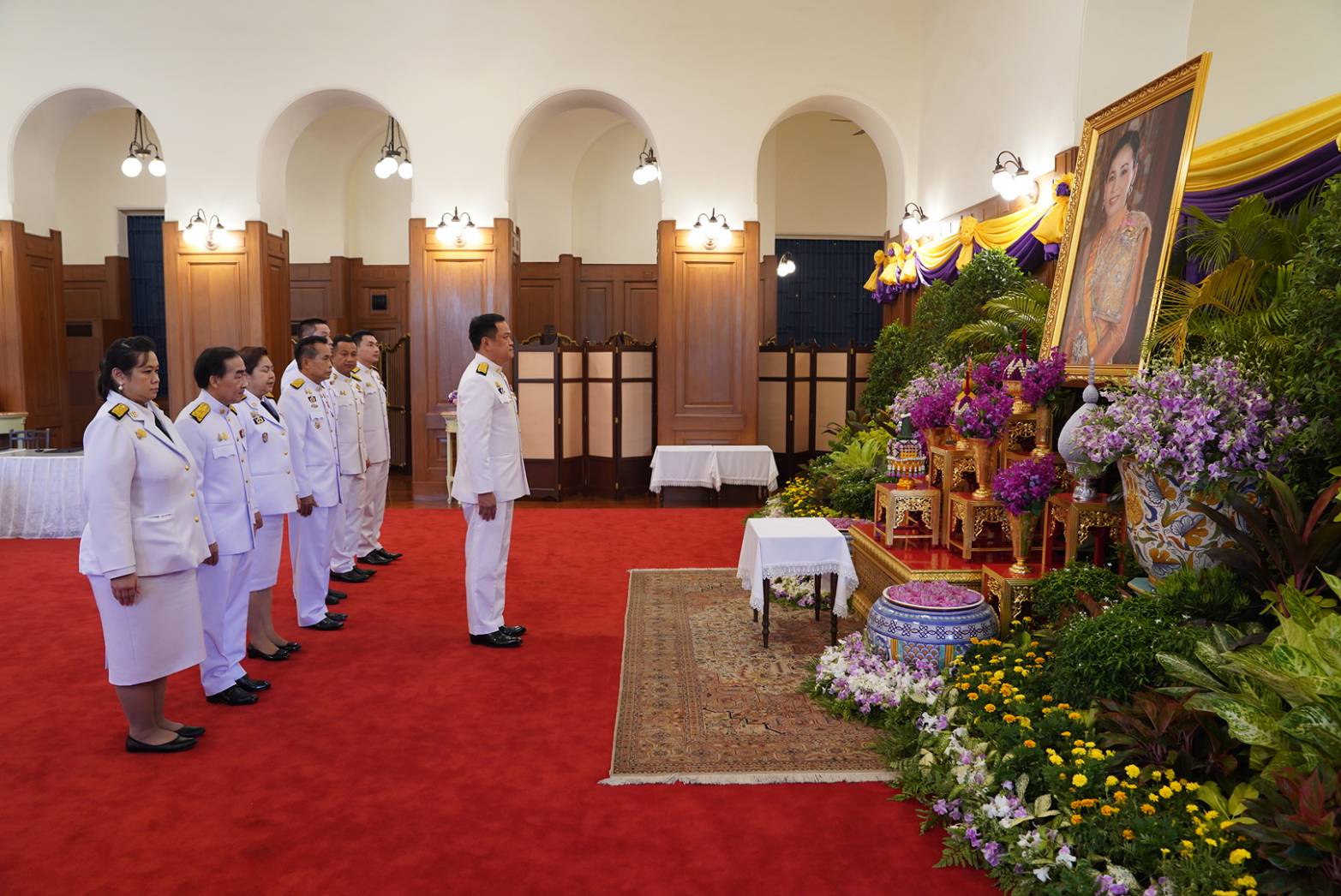 อนุทิน​ นำถวายพระพรสมเด็จพระนางเจ้าฯ พระบรมราชินี