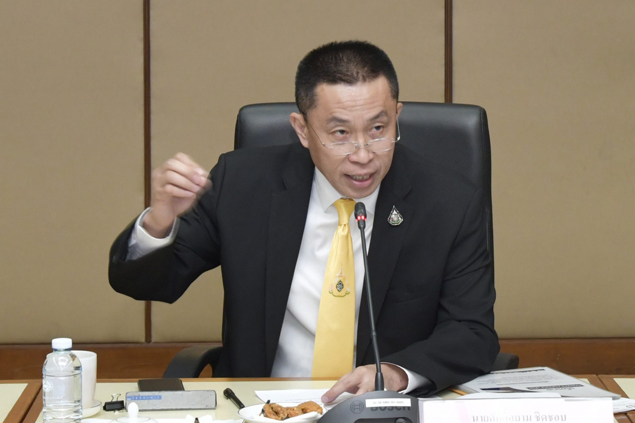 "ศักดิ์สยาม" หัวโต๊ะจัดทำงบประมาณ2563 ยุทธศาสตร์ Big Data-ใช้ประโยชน์ยางพารา-CSR ตอบแทนสังคม