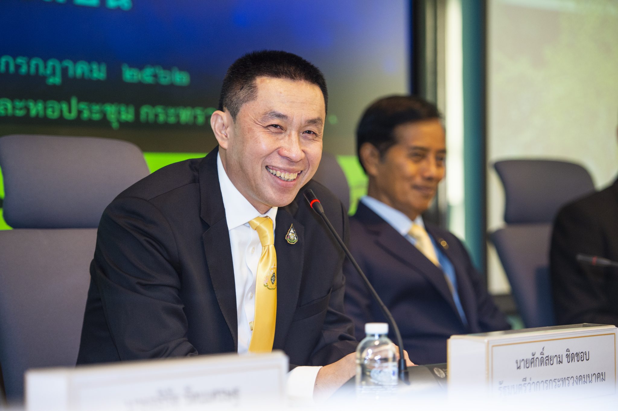 'ศักดิ์สยาม' นำทัพคมนาคมเข้ากระทรวง ลั่นค่าโง่จะไม่เกิดขึ้นในรัฐบาลนี้