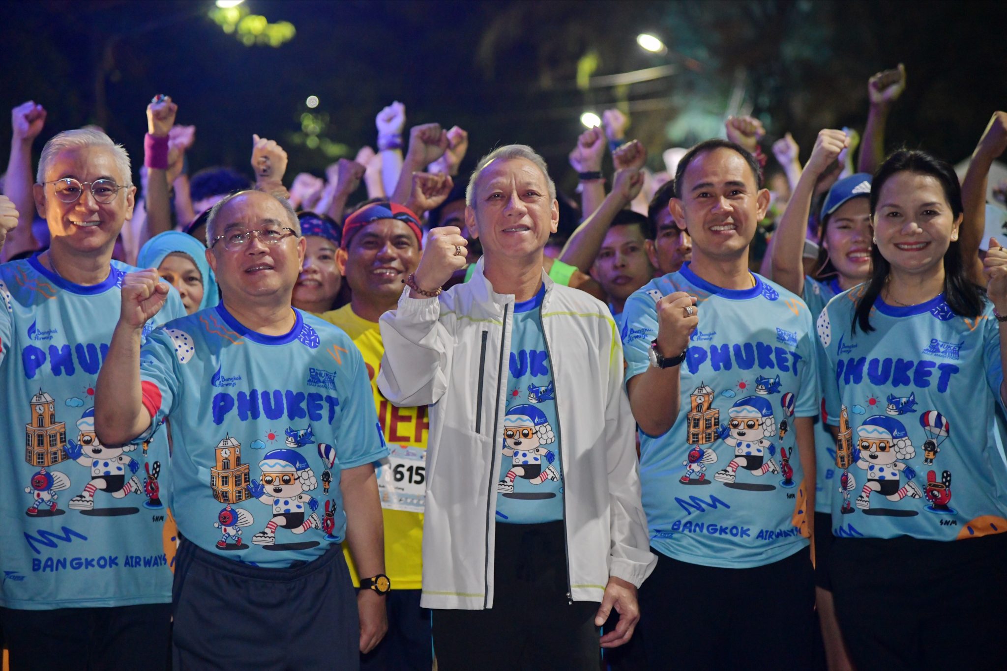 พิพัฒน์  เปิดการแข่งขันวิ่ง “Bangkok Airways Phu ket Half Marathon 2019”
