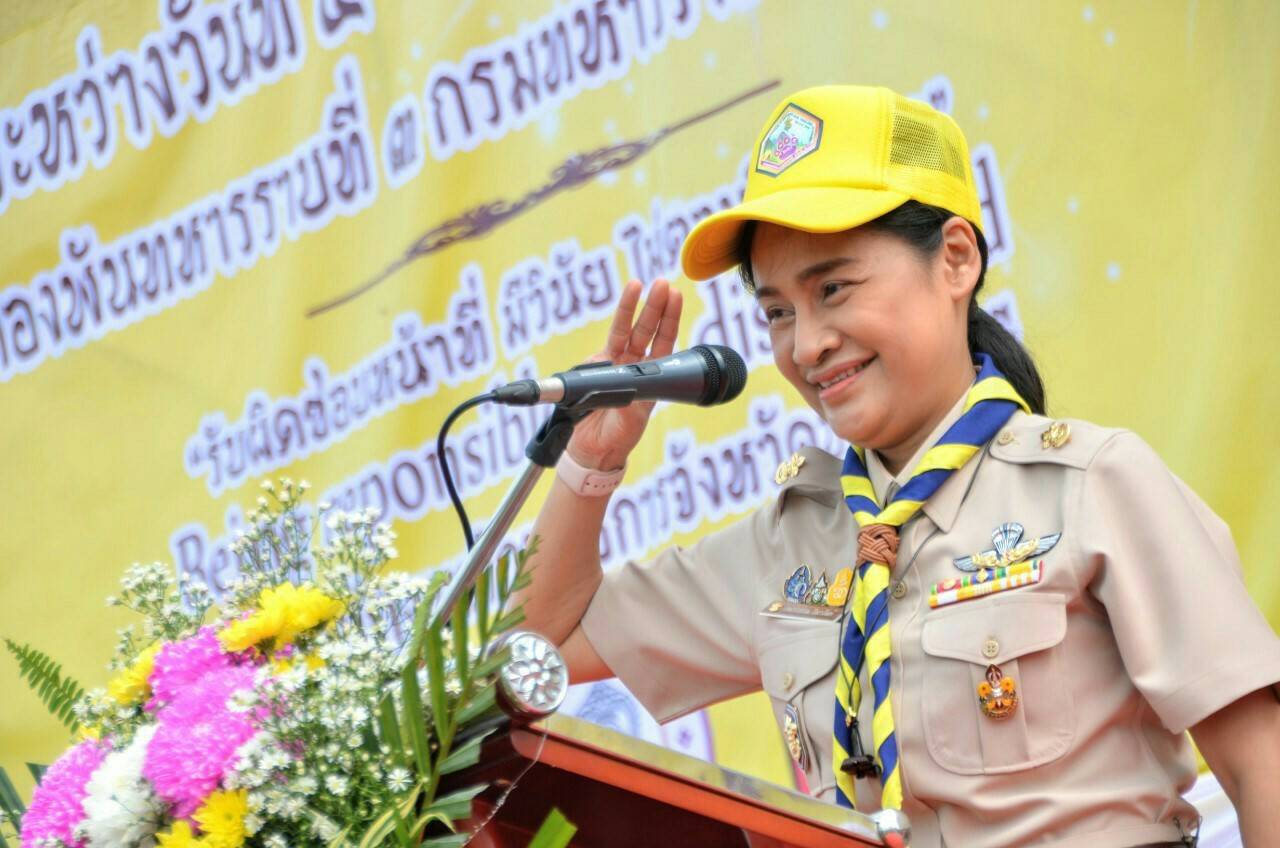 "ครูโอ๊ะ" รมช.ศธ. สั่งลูกเสือช่วยผู้ประสบภัยน้ำท่วม