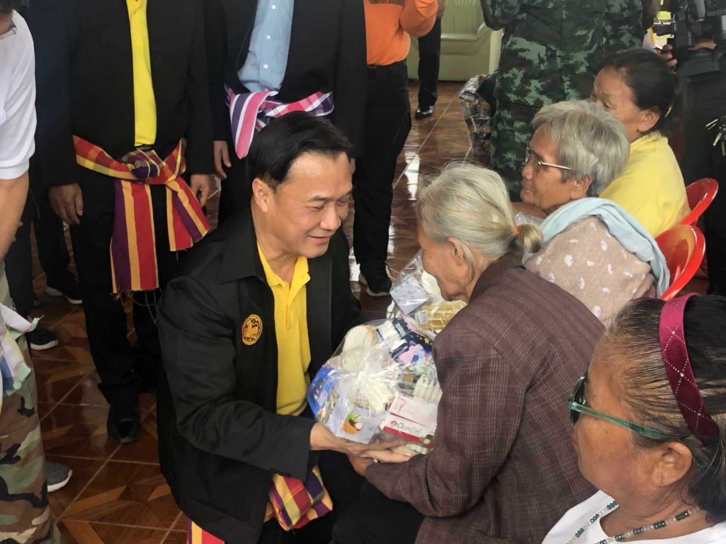 "ทรงศักดิ์" ลงพื้นที่ จ.ยโสธร เร่งรัดเยียวยา ฟื้นฟู ปัญหาอุทกภัย