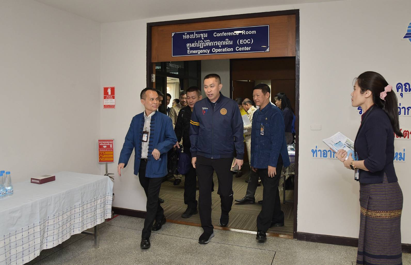 "ศักดิ์สยาม" รุด ตรวจเยี่ยมและมอบนโยบายแก่เจ้าหน้าที่ ณ ท่าอากาศยานเชียงใหม่