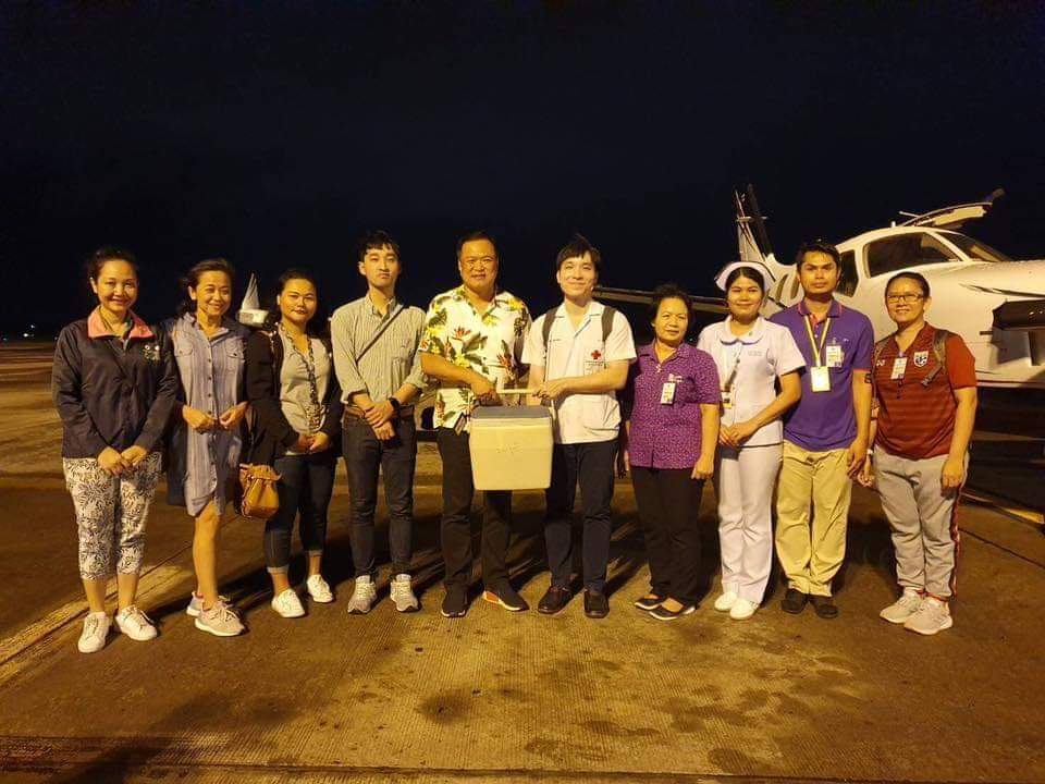 "อนุทิน" บินด่วน "อุดรฯ" ขับฝ่าพายุ ทำภารกิจรับส่งหัวใจ ต่อชีวิตผู้ป่วย