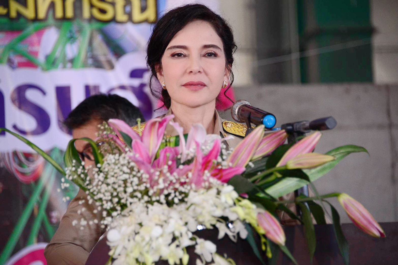 "มนัญญา" เป็นประธานพิธีเปิด “เครื่องอบลดความชื้นข้าวเปลือกพร้อมโรงคลุมขนาด 400 ตัน/วัน”