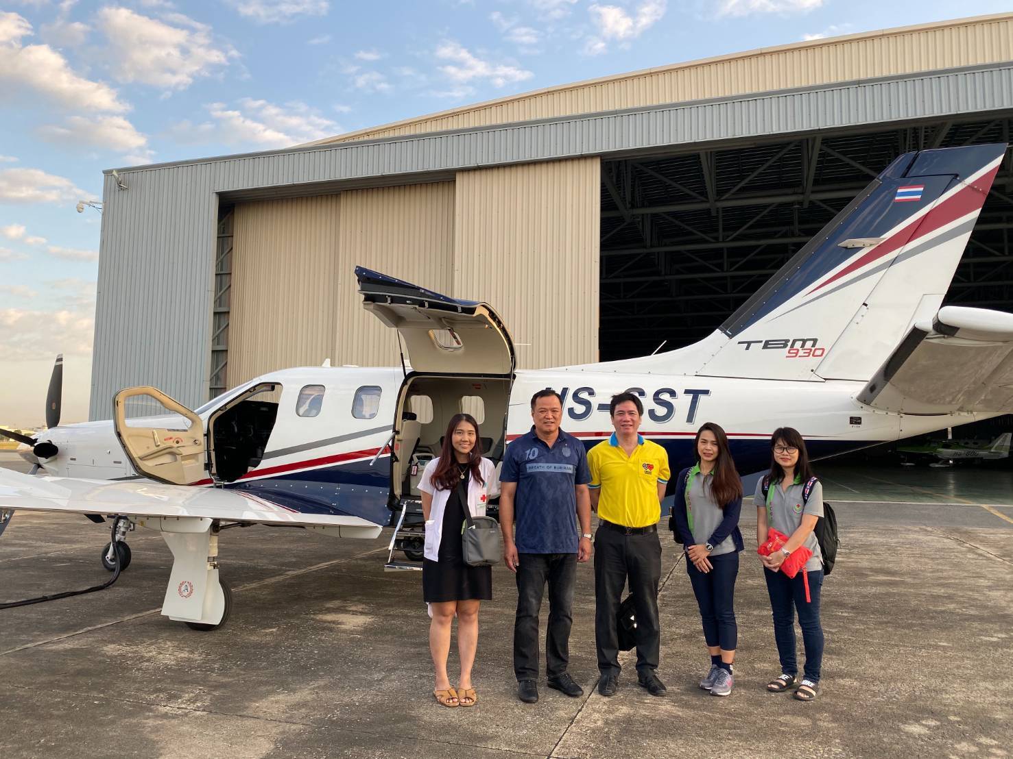 "อนุทิน" บินด่วน "อุบลราชธานี" ลุยภารกิจรับส่งอวัยวะต่อชีวิตผู้ป่วย