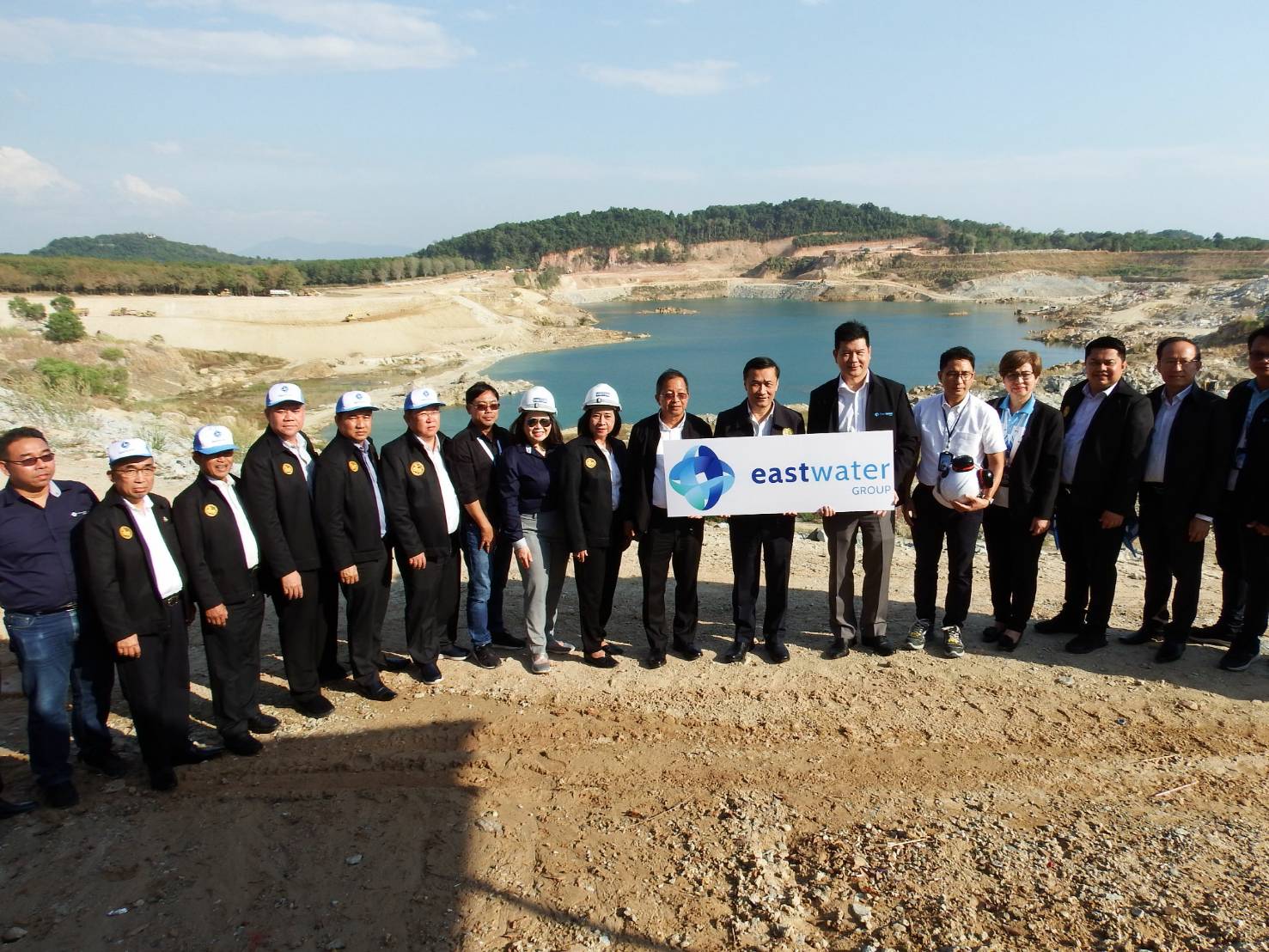 "ทรงศักดิ์" มท.3 ตรวจเยี่ยม EASTW ระยอง เตรียมพร้อมการสำรองน้ำกรณีเกิดภัยแล้ง