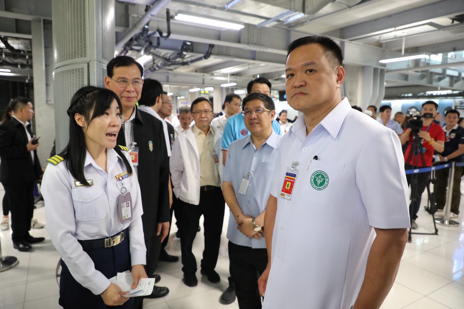 "อนุทิน" ตรวจความพร้อมด่านคุมโรคสุวรรณภูมิ ยัำ! พร้อมรับมือไวรัสปริศนาเมืองจีน !