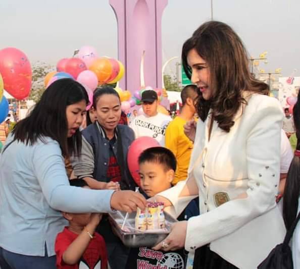 "มนัญญา" มอบความสุขวันเด็ก แก่เด็กอุทัยฯ