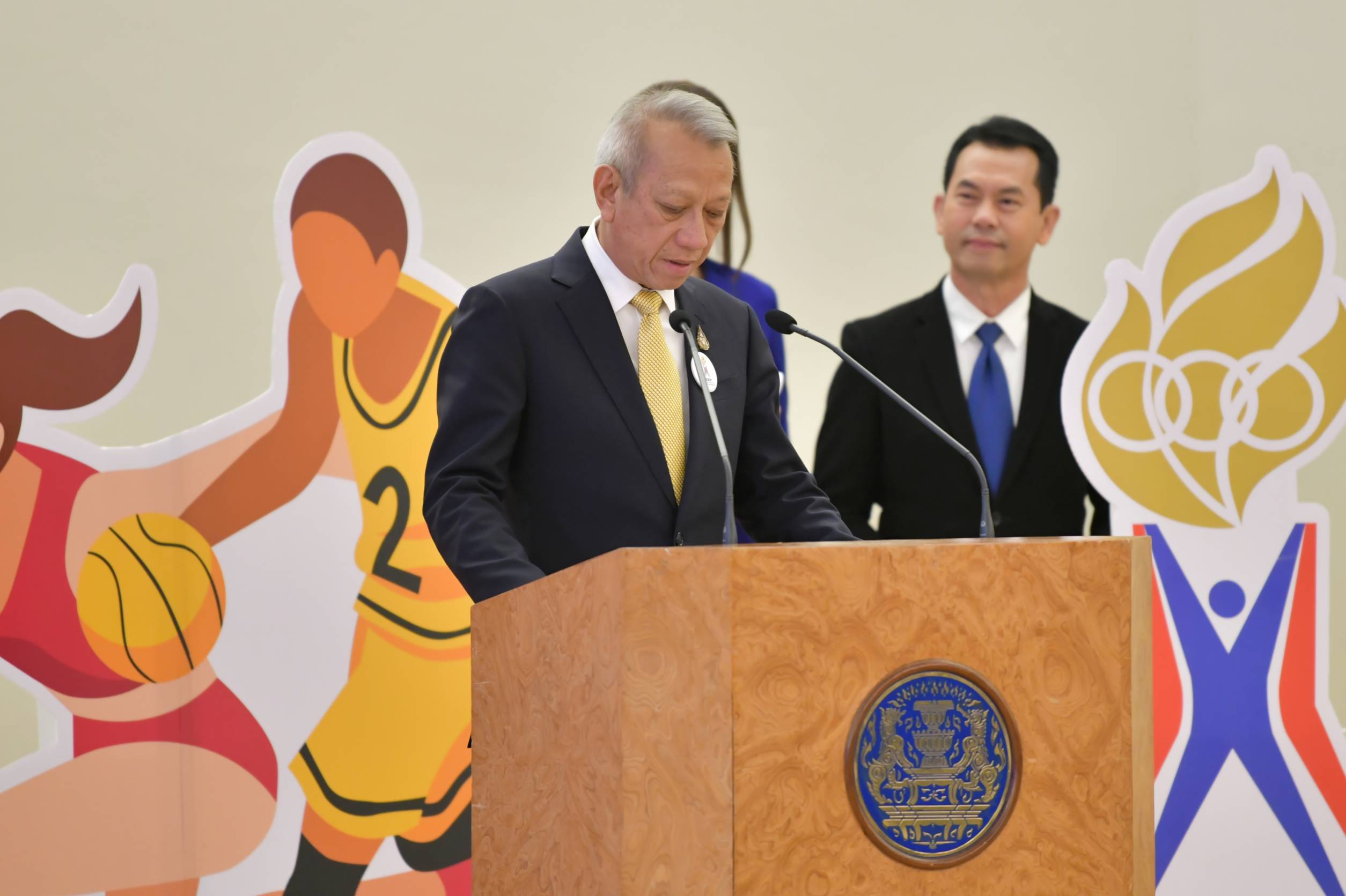 รมว.ท่องเที่ยว​และ​กีฬา​ ร่วมงานมอบเงินรางวัล ให้กับนักกีฬาที่ได้เหรียญรางวัลจากการแข่งขันซีเกมส์ครั้งที่ 30