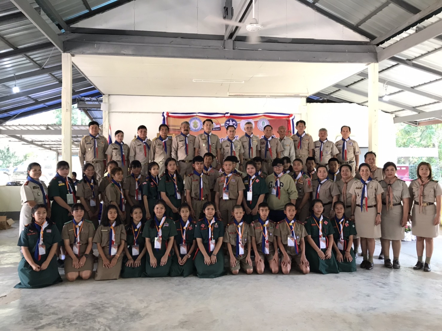 สมเกียรติ ตันดิลกตระกูล ประธานเปิดการฝึกอบรมลูกเสือ หลักสูตร “ลูกเสือมัคคุเทศก์” ที่ค่ายศรีสองรัก จังหวัดเลย