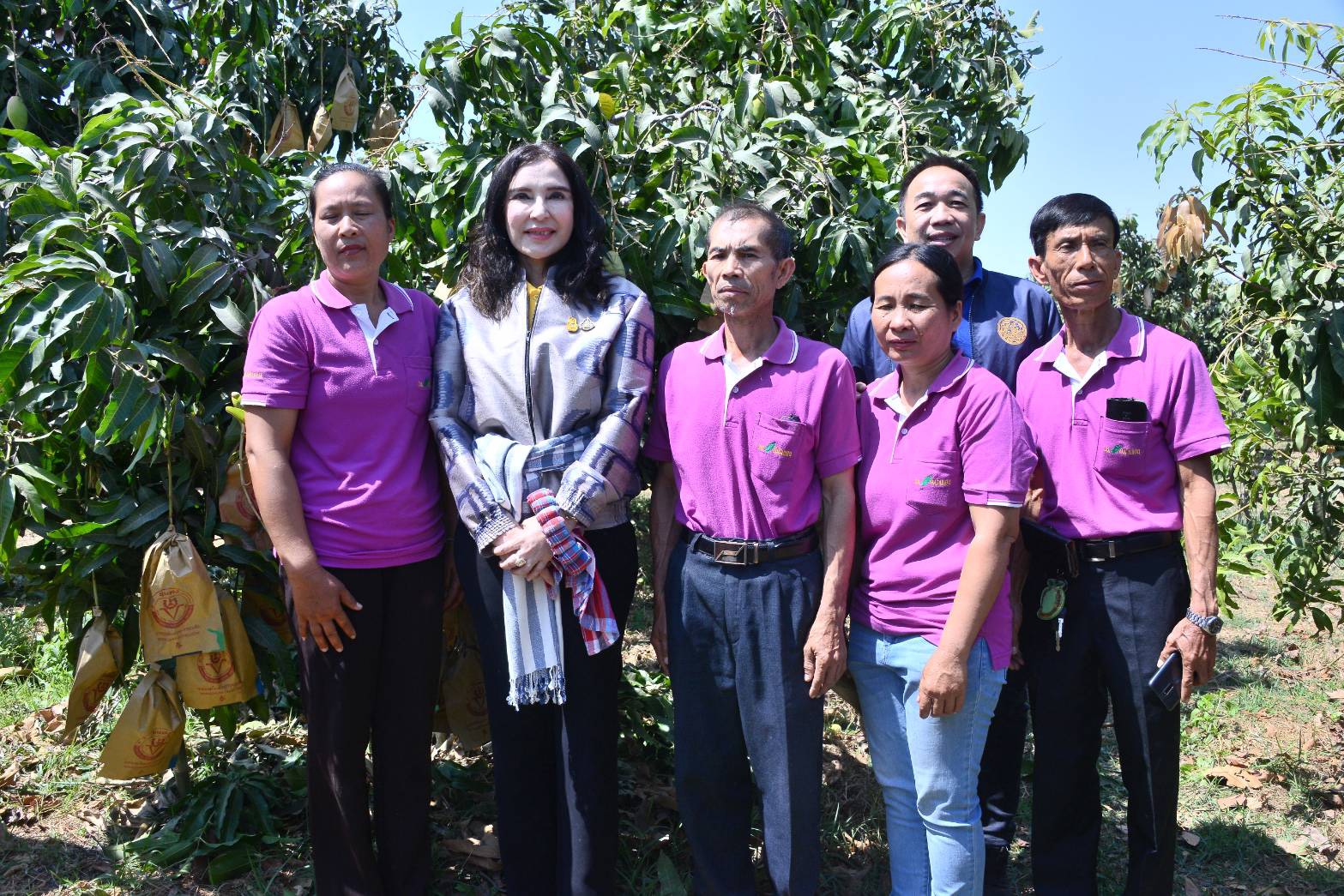 รมช. มนัญญา ลงแปลง ร่วมกลุ่มวิสาหกิจชุมชนมะม่วงบ้านแฮด จ.ขอนแก่น มุ่งรักษาคุณภาพ GA