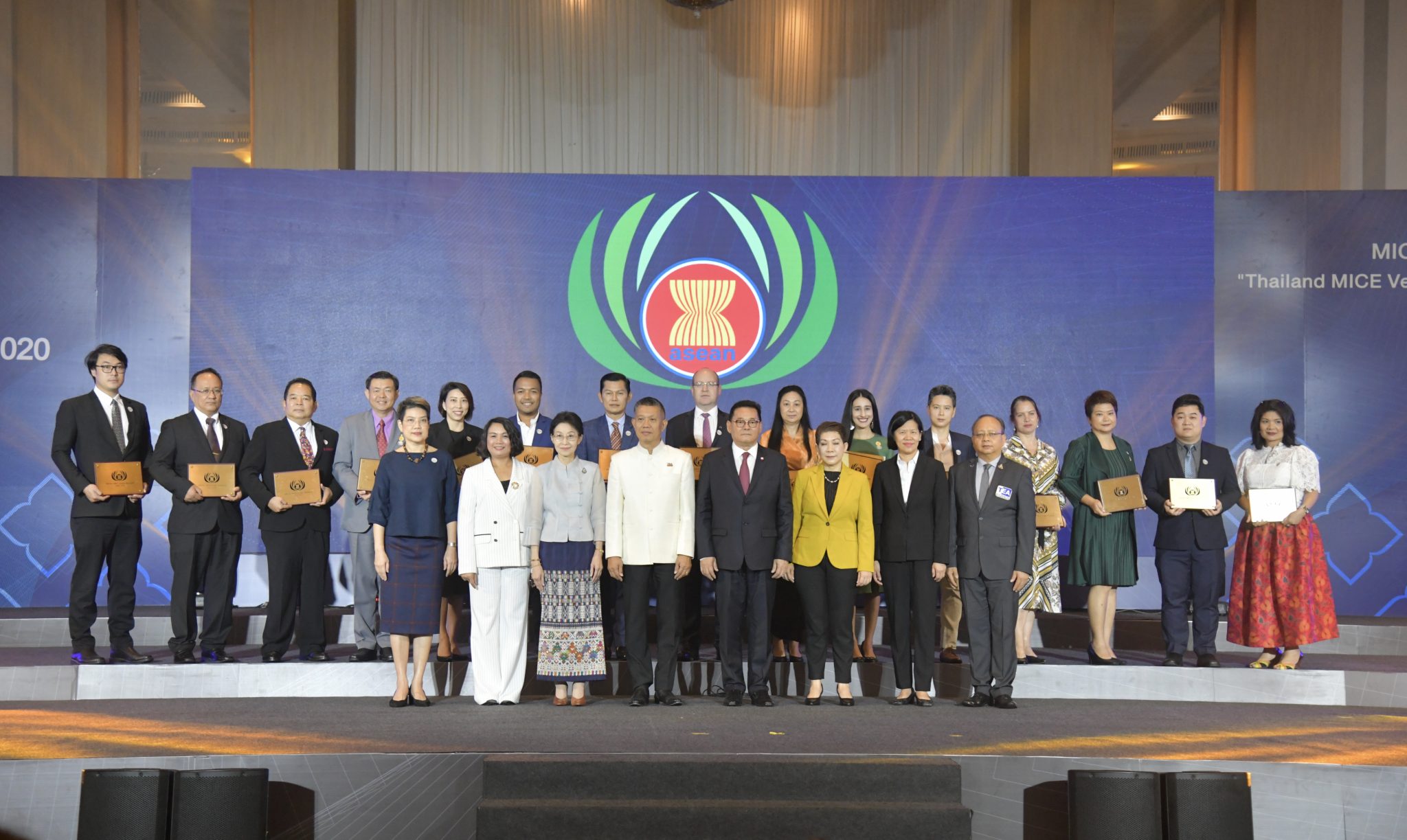 พิธีเปิดงานและมอบตราสัญลักษณ์มาตรฐานสถานที่จัดงานประเทศไทย (Thailand MICE Venue Standard) ประจำปี 2562