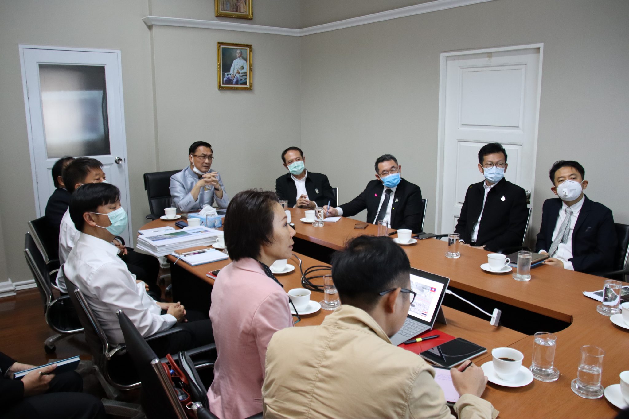 มท.3 ร่วมหารือกับ คณะทำงานกรมโยธาธิการและผังเมือง ในการปรับภูมิทัศน์ผังเมือง จ.บึงกาฬ