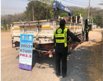 ควันดำ จับ ปรับ ต่อเนื่อง มุ่งหวังลดฝุ่น PM2.5