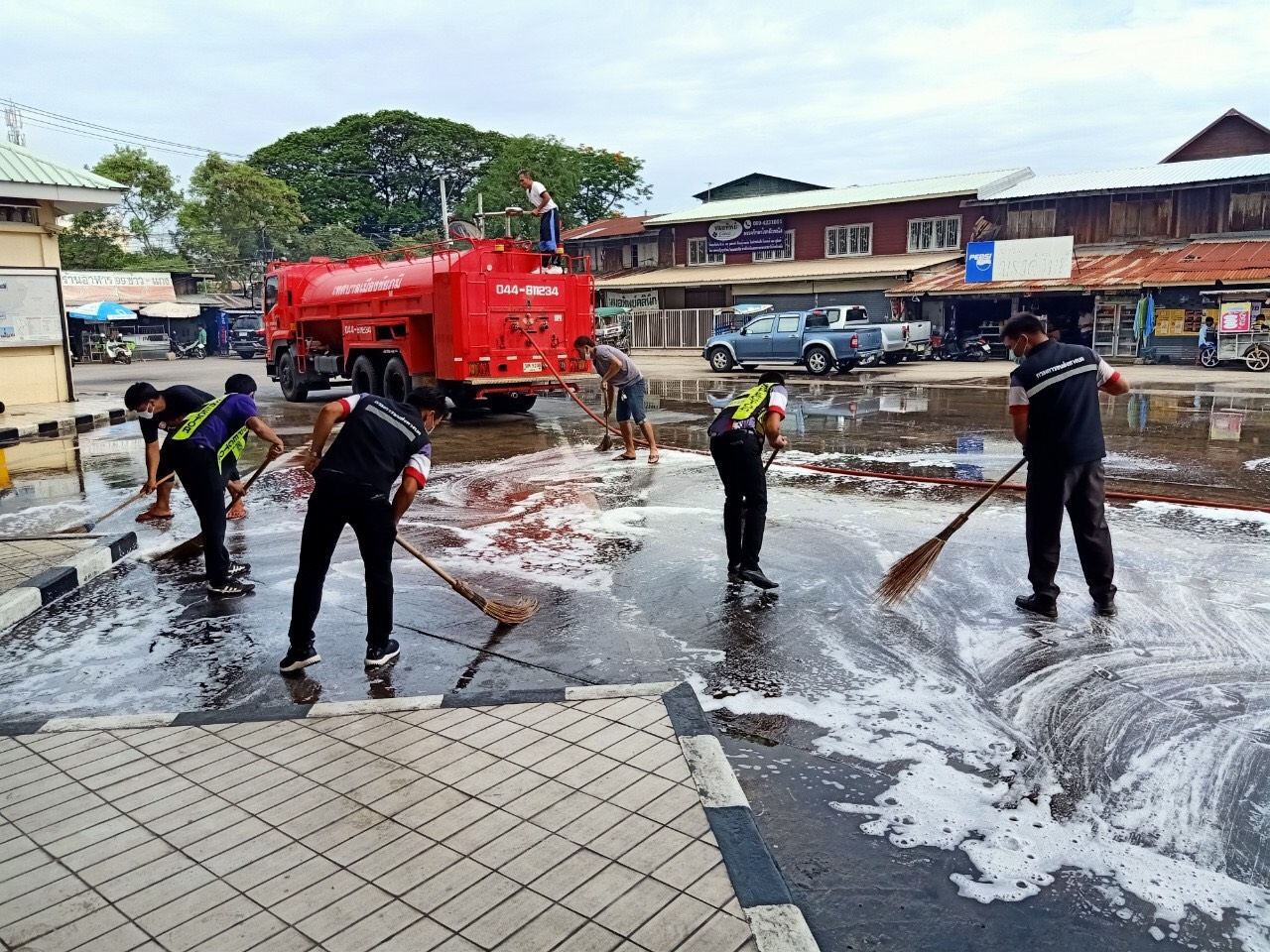 กรมการขนส่งทางบก ตรวจรถโดยสารสาธารณะทุกประเภททั่วประเทศ ป้องกันโควิด-19