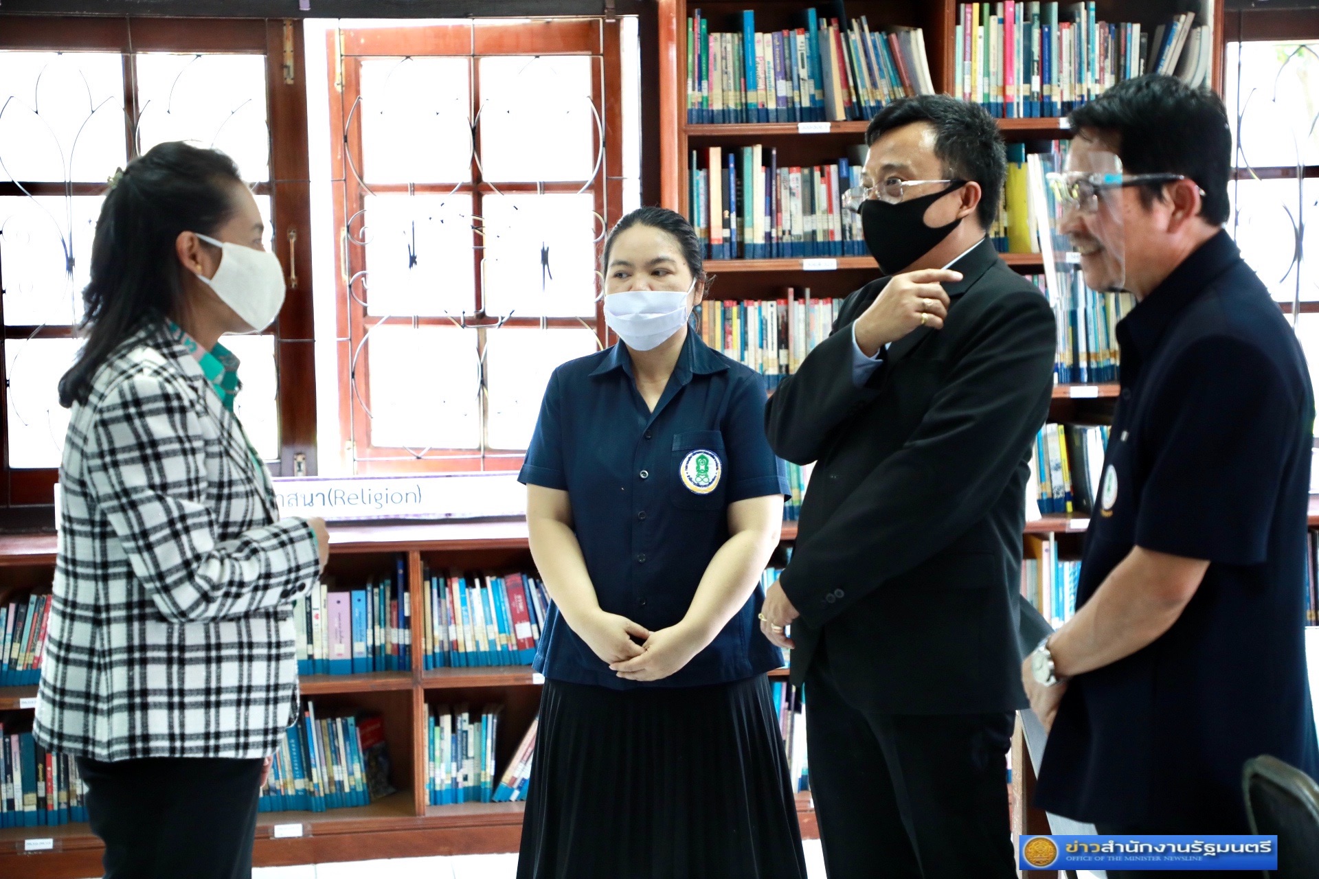 เสมา 3 เยี่ยมห้องสมุด "เฉลิมราชกุมารี" เมืองสมุทรสาคร ย้ำยกระดับเป็นแหล่งเรียนรู้ที่เข้มแข็ง สู่ Digital Library ในอนาคต
