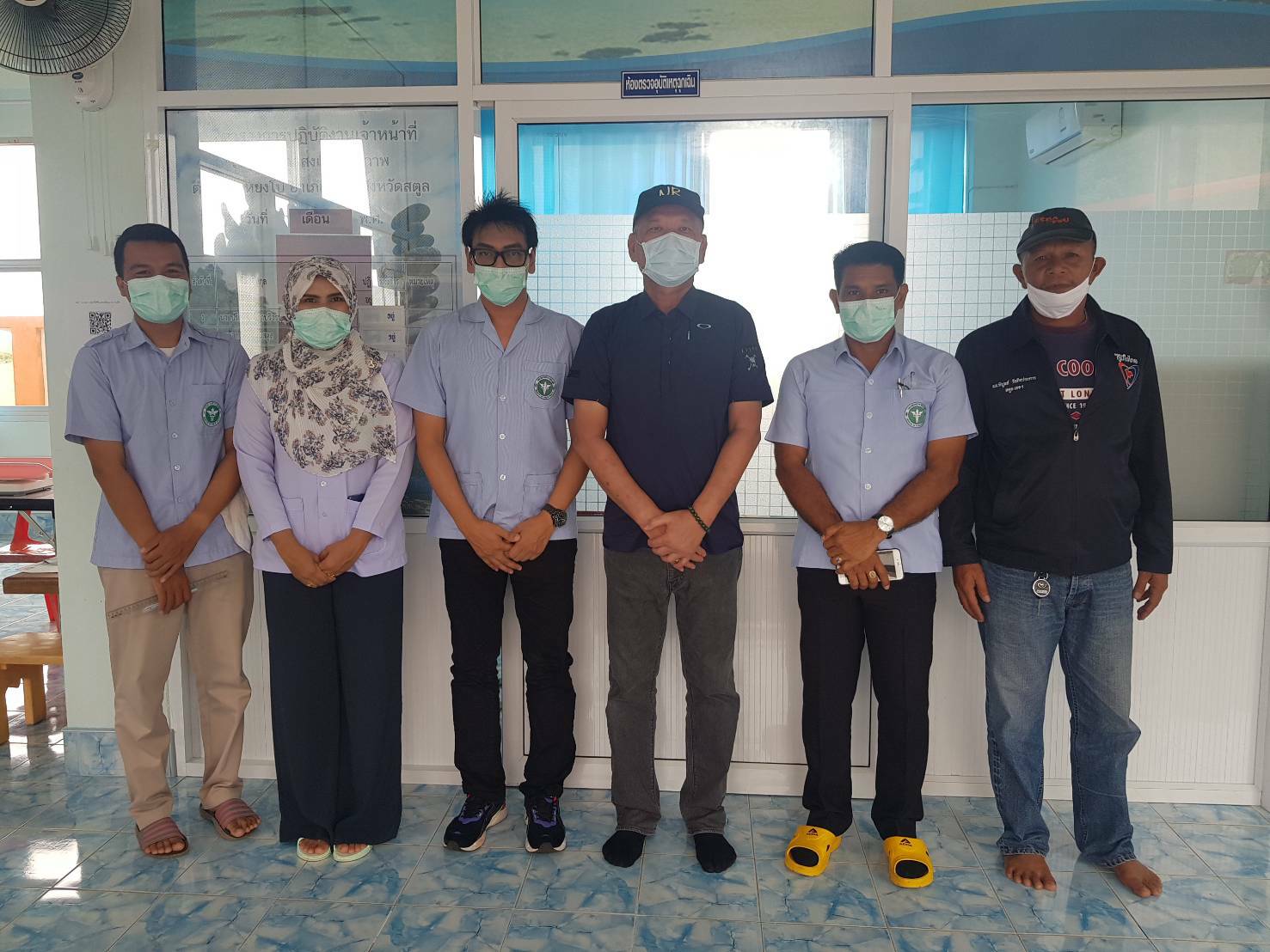 'พิบูลย์' ลงพื้นที่เยี่ยมให้กำลังใจทีมงาน อสม. และเจ้าหน้าที่รพ.สต.ตันหยงโป