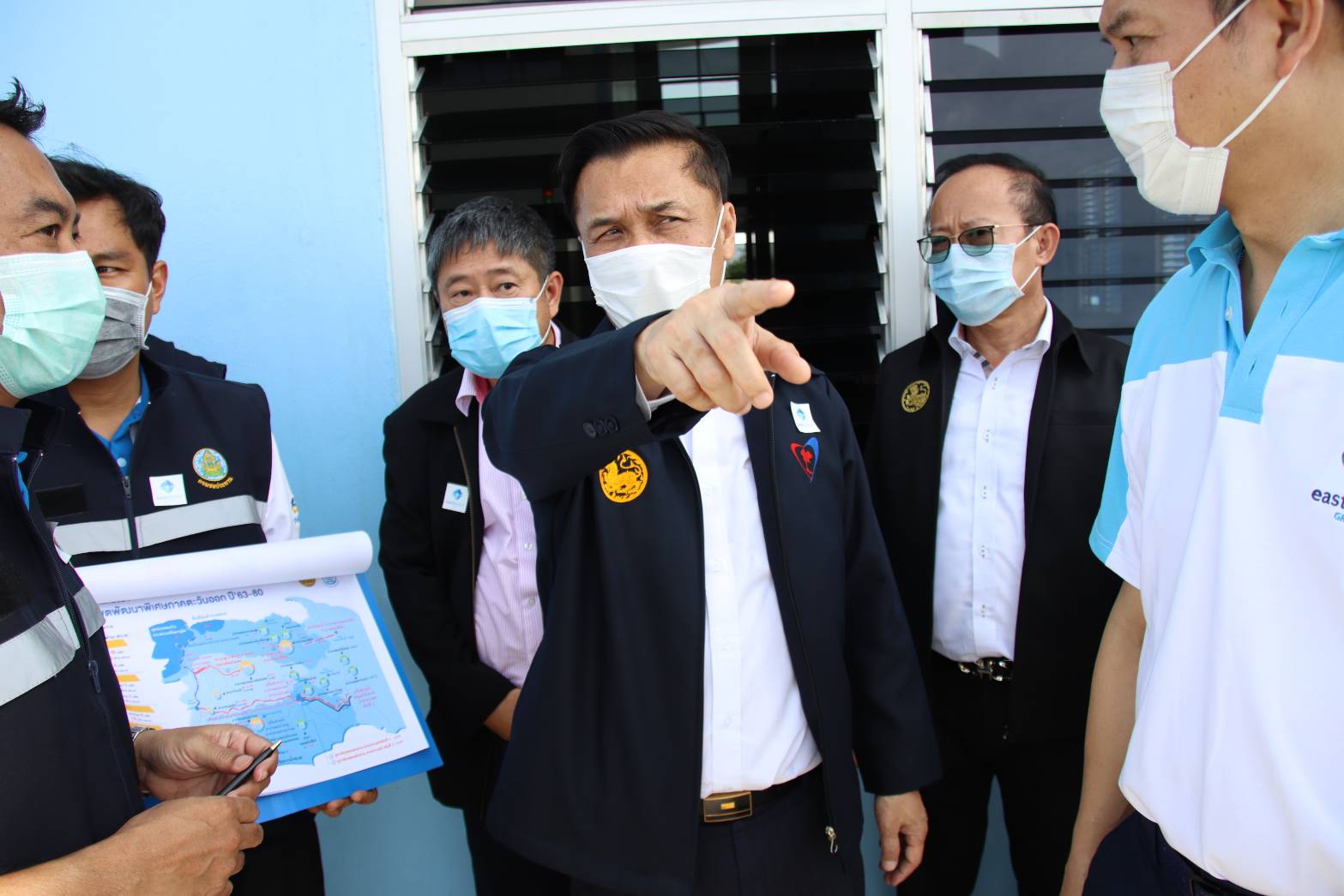 ดร.ทรงศักดิ์ เยี่ยมชมสถานีสูบน้ำดิบหนองปลาไหล พร้อมรับฟังข้อมูล แผนรับมือสถานการณ์ภัยแล้ง