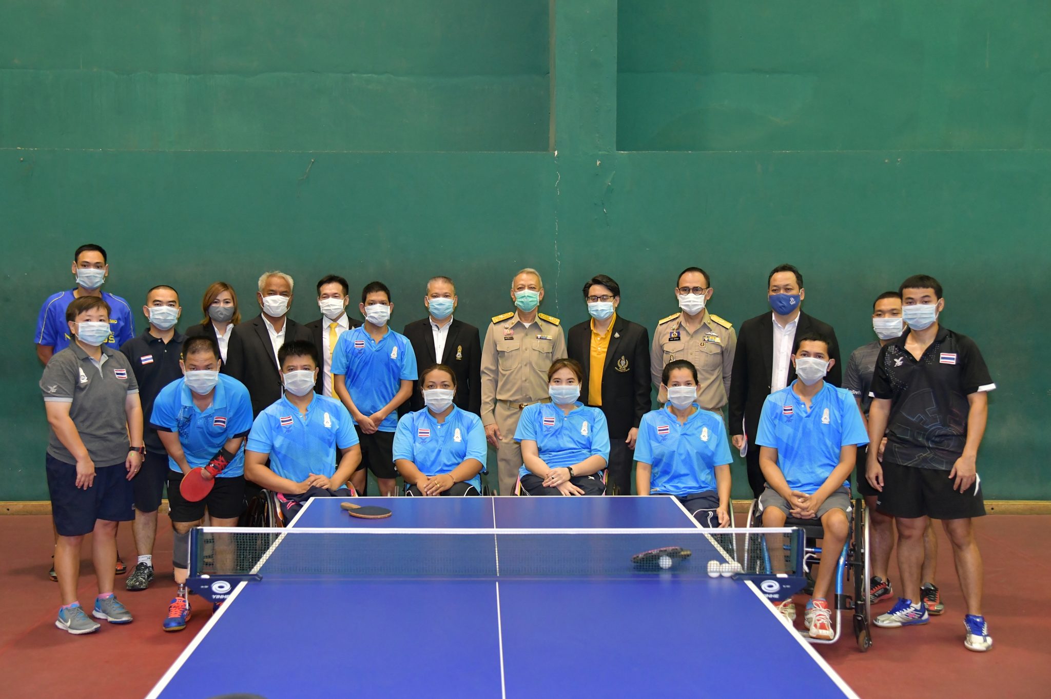 "พิพัฒน์ รัชกิจประการ" รมว.ท่องเที่ยว​และ​กีฬา​ เยี่ยมชมการ​ฝึก​ซ้อมพร้อมให้กำลังใจ นักกีฬา​คนพิการ​ ที่ กกท. หัวหมาก