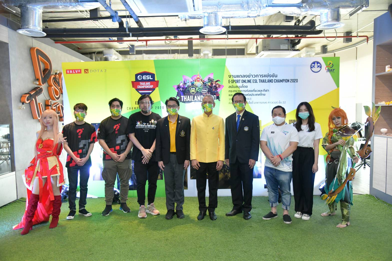 "กระทรวงการท่องเที่ยวและกีฬา" สนับสนุนการแข่งขัน E – Sport ผลักดันอุตสาหกรรมกีฬาและท่องเที่ยวไทย