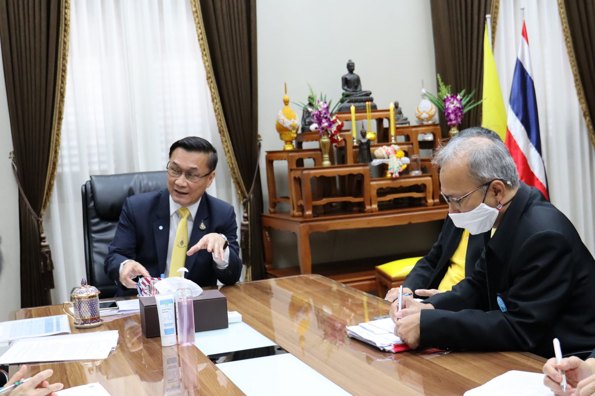 "ทรงศักดิ์ ทองศรี" มท.3 หารือข้อราชการกับผู้แทนการประปาส่วนภูมิภาค