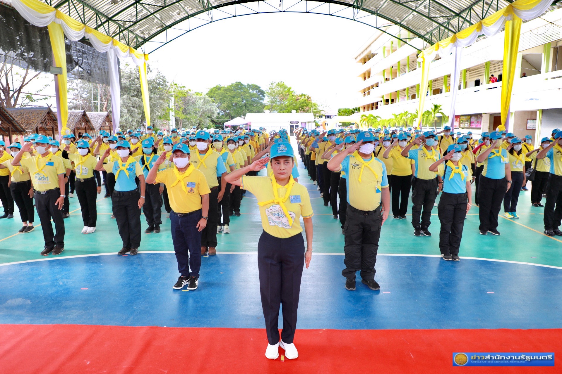 รมช.กนกวรรณ เป็นประธานพิธีเปิดงาน จิตอาสาพระราชทาน เราทำความดีเพื่อ ชาติศาสน์ กษัตริย์ พร้อมร่วมปลูกต้นโกงกาง ณ ศูนย์การเรียนรู้ป่าชายเลนบางขุนเทียน