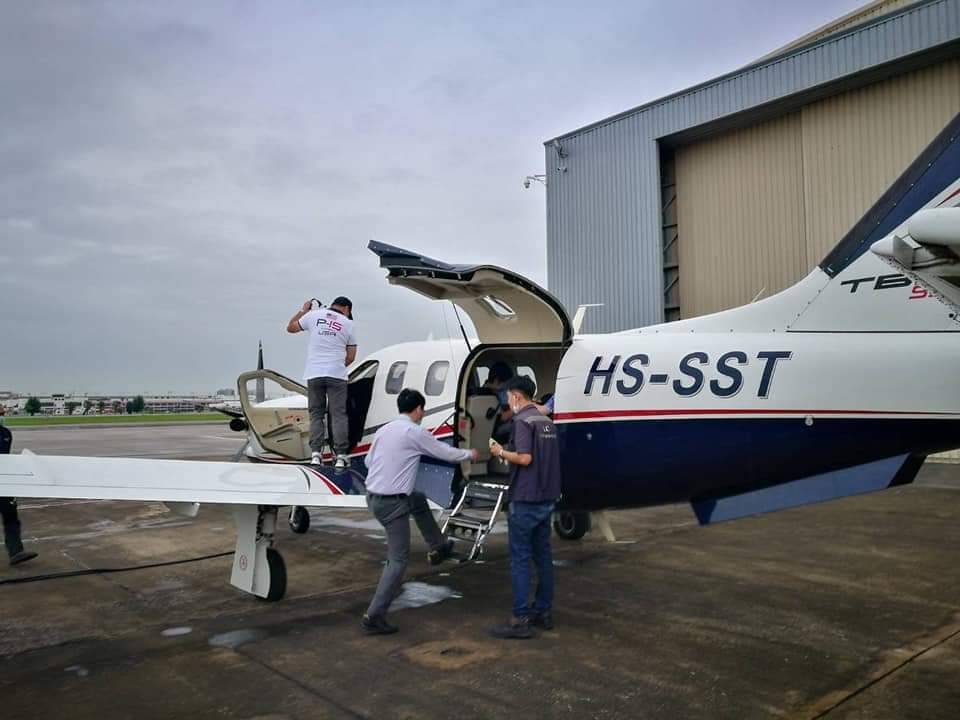 ภารกิจชีวิต ! "อนุทิน" บินด่วน "เกาะสมุย" รับอวัยวะ ช่วยชีวิตผู้ป่วย