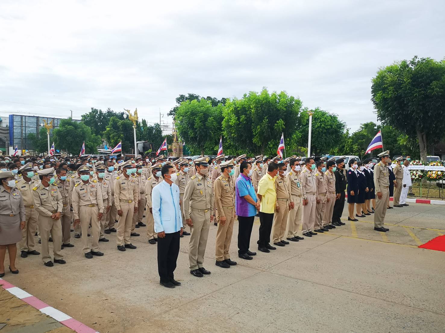 "ส.ส.วิสิทธิ์" ร่วมพิธีบวงสรวง​ ณ อ.ด่านขุนทด​ และ อ.เทพารักษ์​ จ.นครราชสีมา ในวันกำนัน-ผู้ใหญ่บ้าน​ อีกด้วย