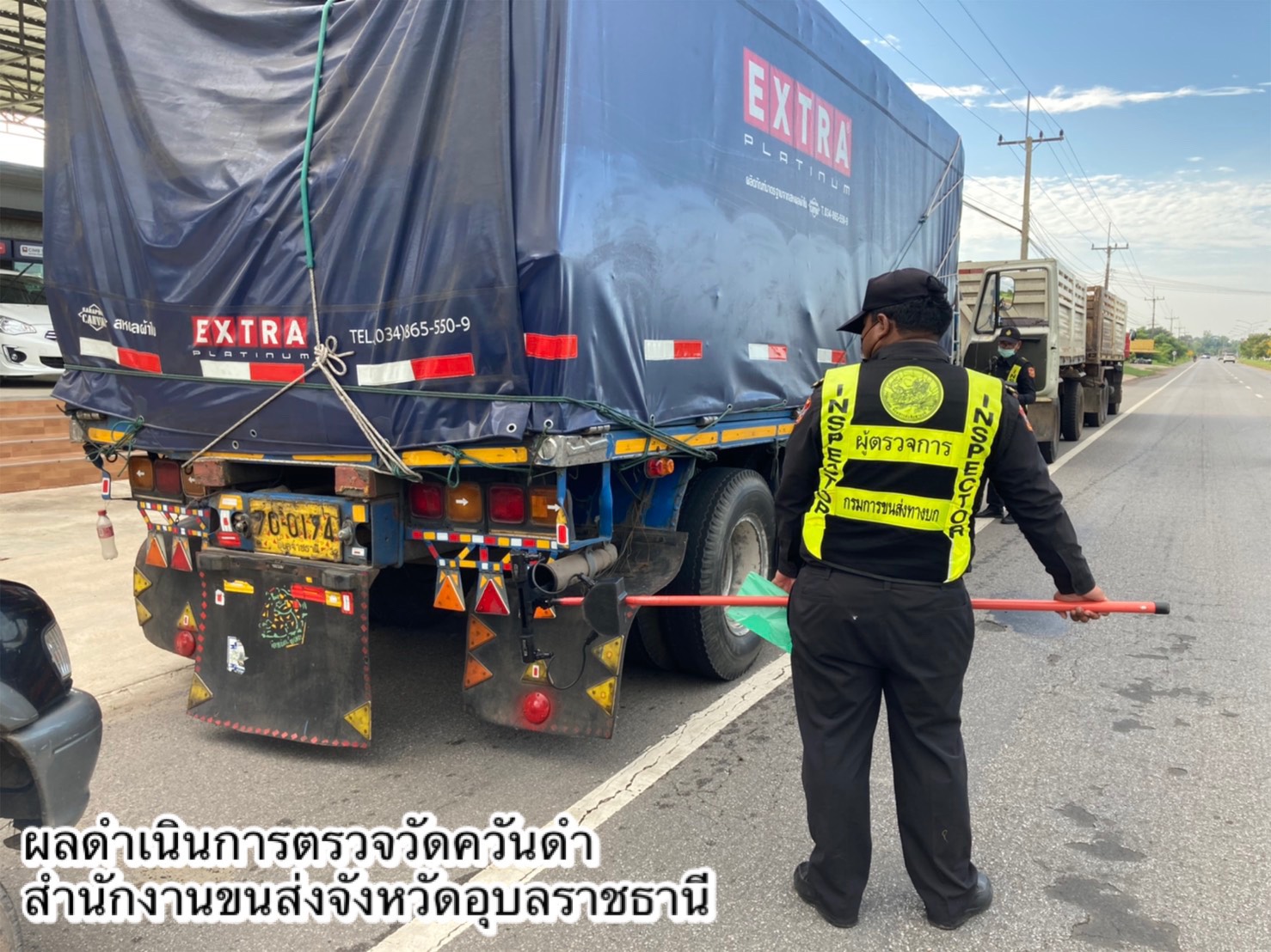 กรมการขนส่งทางบก ดำเนินมาตรการป้องกันและแก้ไขปัญหาฝุ่นละอองขนาดเล็กPM2.5 ต่อเนื่องทั่วประเทศ ตามข้อสั่งการของ รมว.คมนาคม