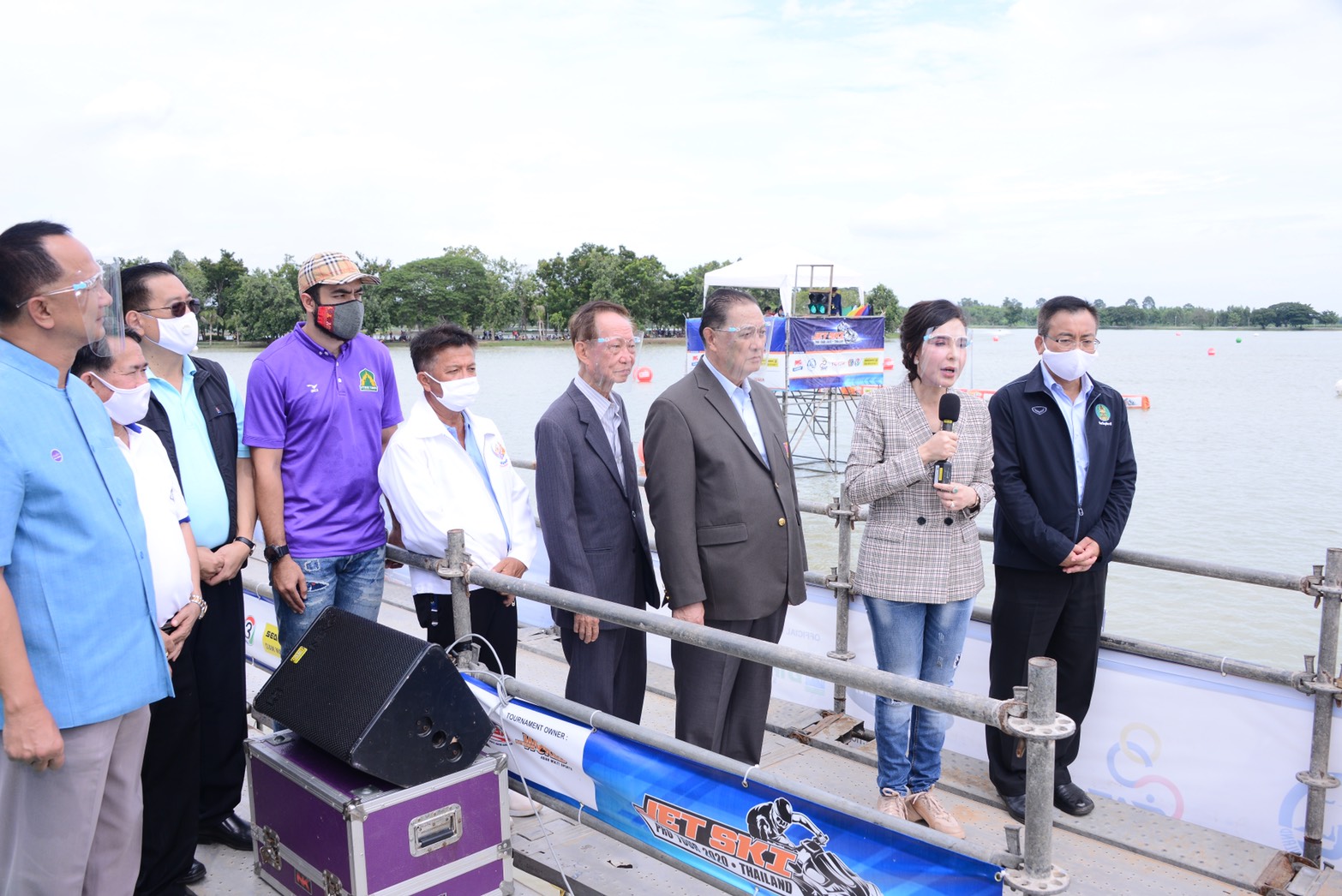 "มนัญญา ไทยเศรษฐ์" ประธานพิธีเปิดการแข่งขันเจ็ตสกี โปรทัวร์ 2020 ชิงแชมป์ประเทศไทย โดยพร้อมสนับสนุนกีฬาทางน้ำเพื่อส่งเสริมการท่องเที่ยวและกระตุ้นเศรษฐกิจของจังหวัดอุทัยธานี