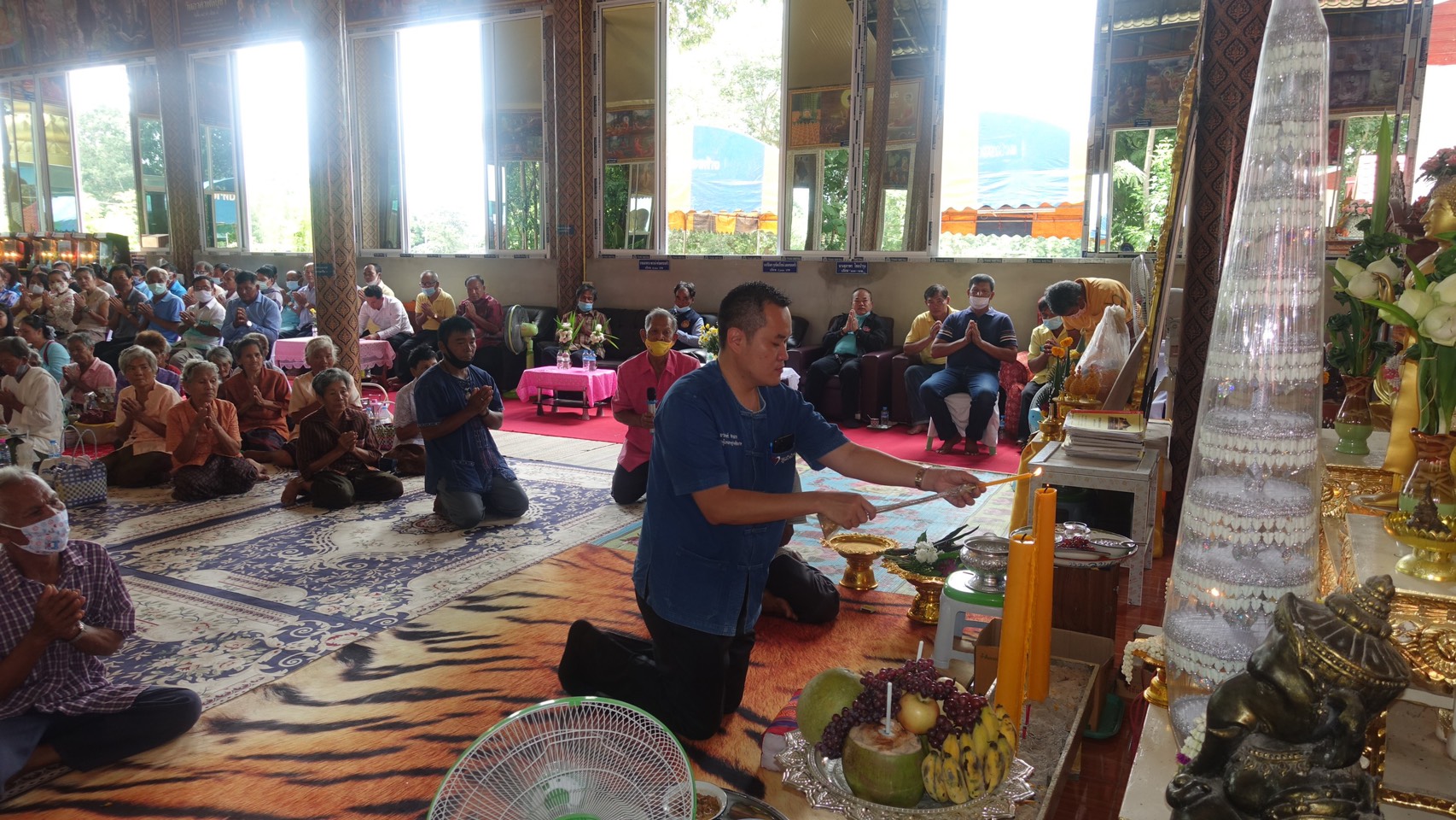 "ส.ส.อาสพลธ์ สรรณ์ไตรภพ" ร่วมงานบุญกับชาว ต.ปราสาท และ ชาวบ้านหนองห้าง จ.ศรีสะเกษ อย่างต่อเนื่อง