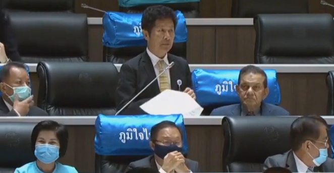 ‘ส.ส.เกียรติ’ หารือประธานสภาฯ วอนรัฐ ขยายถนนทางหลวงหมายเลข 2243 พร้อมเร่งแก้ไขปัญหาสายไฟฟ้าห้อยตามถนนส่งผลให้ประชาชนในเขตพื้นที่ได้รับความเดือดร้อน