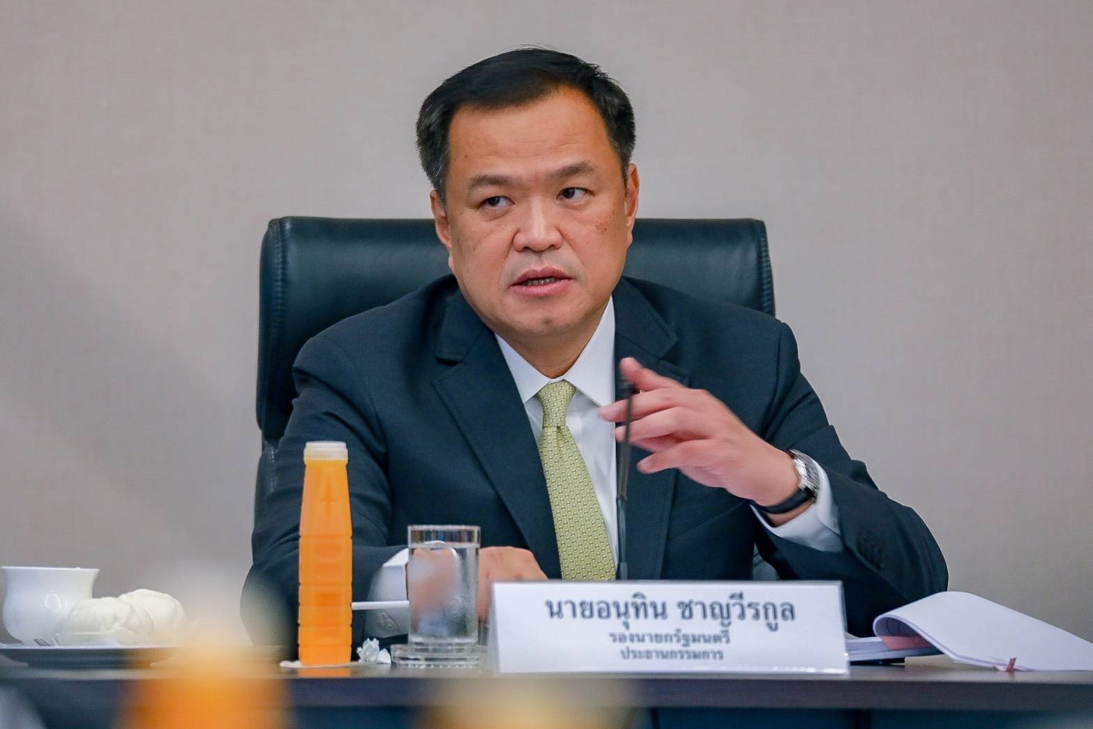 "อนุทิน" หารือแผนปฏิรูป ขสมก.ยัำ ไม่ขวางการเปลี่ยนแปลง แต่ห้ามกระทบบริการประชาชน