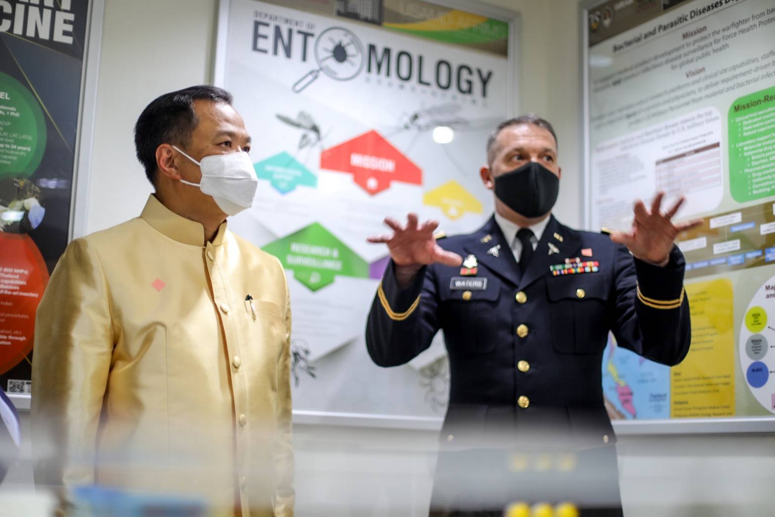 "อนุทิน" นำ สธ.ผนึก "AFRIMS" ลุยเพิ่มประสิทธิภาพคุมโควิด-19