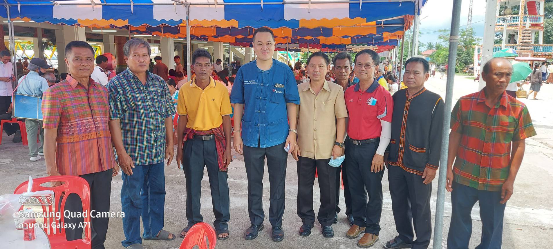 “ส.ส.อาสพลธ์ สรรณ์ไตรภพ” ร่วมงานทำบุญมหาสังฆทาน ณ อ.ห้วยทับทันอ.ปรางค์กู่จ. ศรีสะเกษ