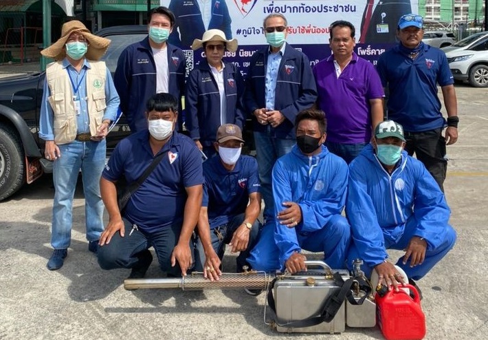 “ส.ส.มณฑล โพธิ์คาย” ห่วงใยประชาชน ลงพื้นที่ติดตามความคืบหน้า การปรับปรุง และพัฒนาเทพื้นถนนคอนกรีตทางเข้ามัสยิดอัลกุ๊บรอ ร่วมงานพิธีกวนข้าวทิพย์ พร้อมฉีดพ่นหมอกควันกำจัดยุงลาย