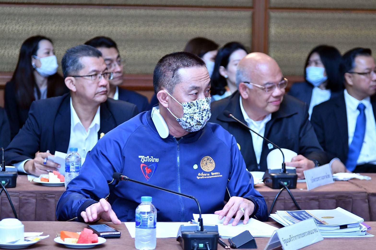 “อนุทิน-ศักดิ์สยาม” ร่วมลงพื้นที่แหลมฉบัง​ ดูความความคืบหน้าท่าเรือแหลมฉบังกับนานาชาติ​  ก่อนรับมอบรถไฟฟ้าโมโนเรล​