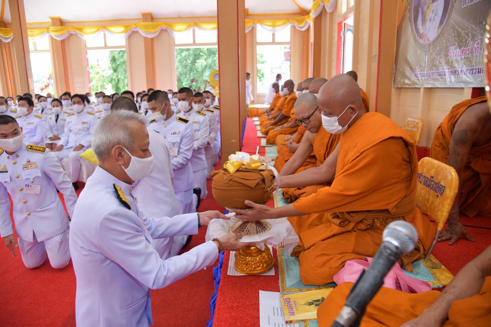 กฐินพระราชทาน กระทรวงการท่องเที่ยวและกีฬา ประจำปี 2563 ณ วัดชนาธิปเฉลิม จังหวัดสตูล