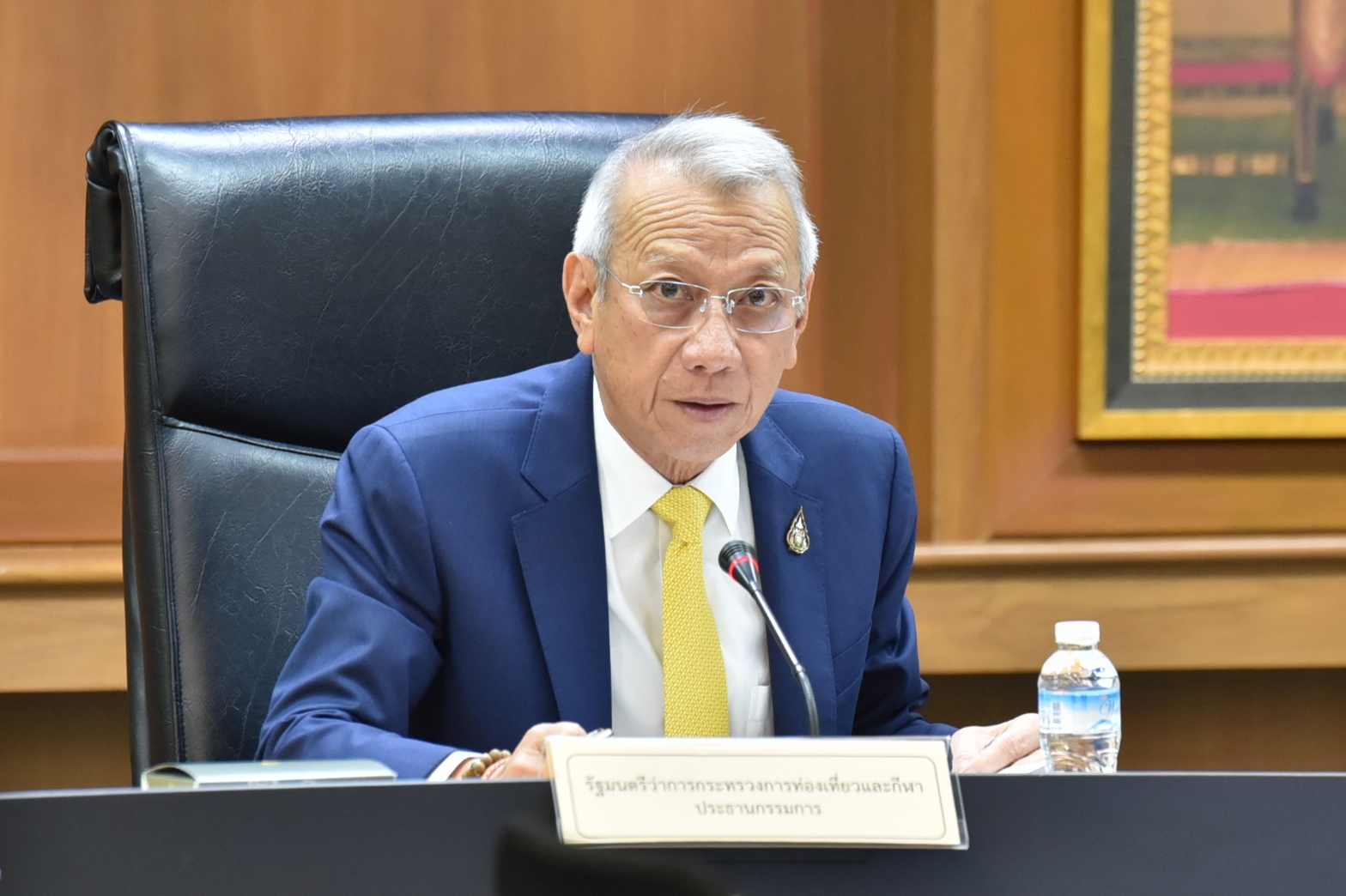 รมว.พิพัฒน์ ประชุมคณะกรรมการจัดการแข่งขันกีฬาแบดมินตันระดับนานาชาติ​ รายการ​ Yonex Thailand​ Open 2020​ รายการ​ Toyota​ Thailand​ Open​ 2020​ รายการ​ HSBC BWF​ World​ Tour​ Finals​ ครั้งที่​ 2​/2563​