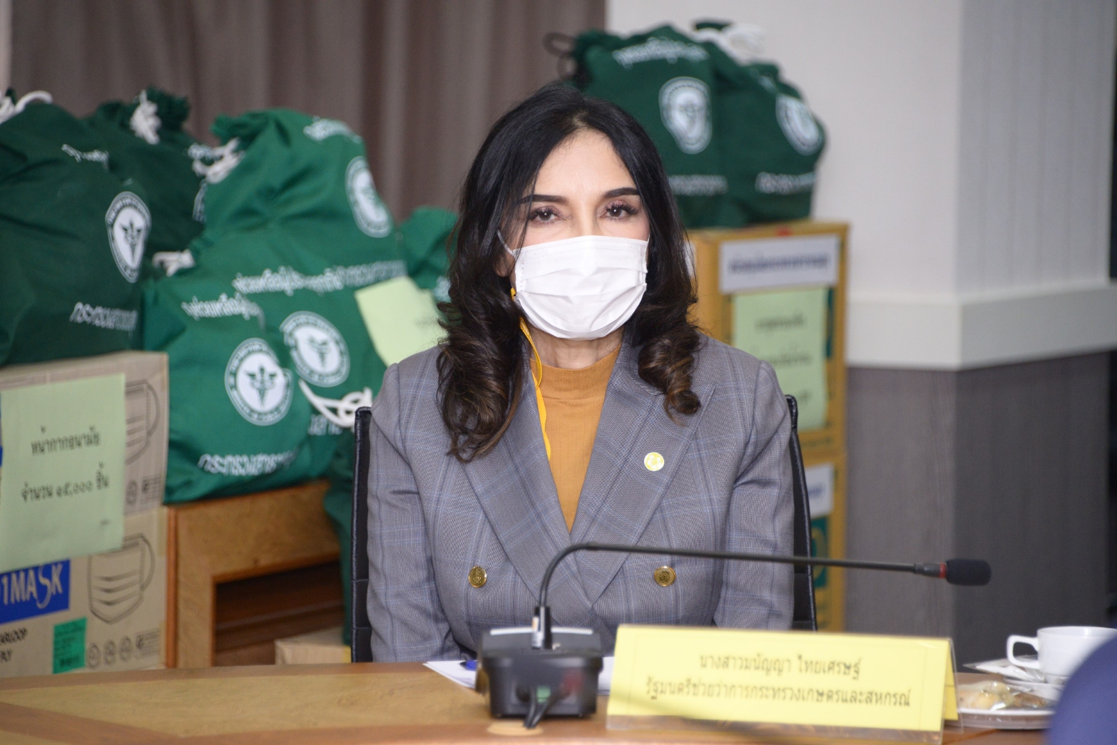 "รมช.มนัญญา" ลงพื้นที่ตรวจราชการ สถานการณ์อุทกภัย และการให้ความช่วยเหลือผู้ประสบภัยในพื้นที่ จ.ปัตตานี