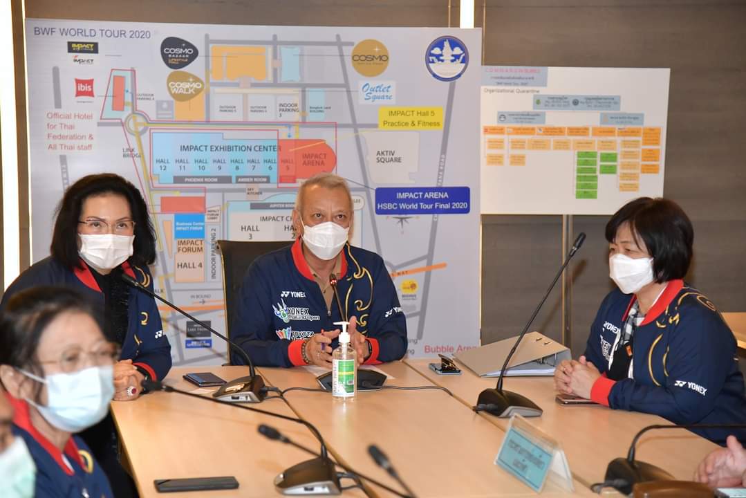 รมว.พิพัฒน์​ และคณะ​ตรวจ​เยี่ยม​ความพร้อม​ ก่อนเริ่มการแข่งขัน​แบดมินตัน​ 3​ รายการ​ใหญ่​ 