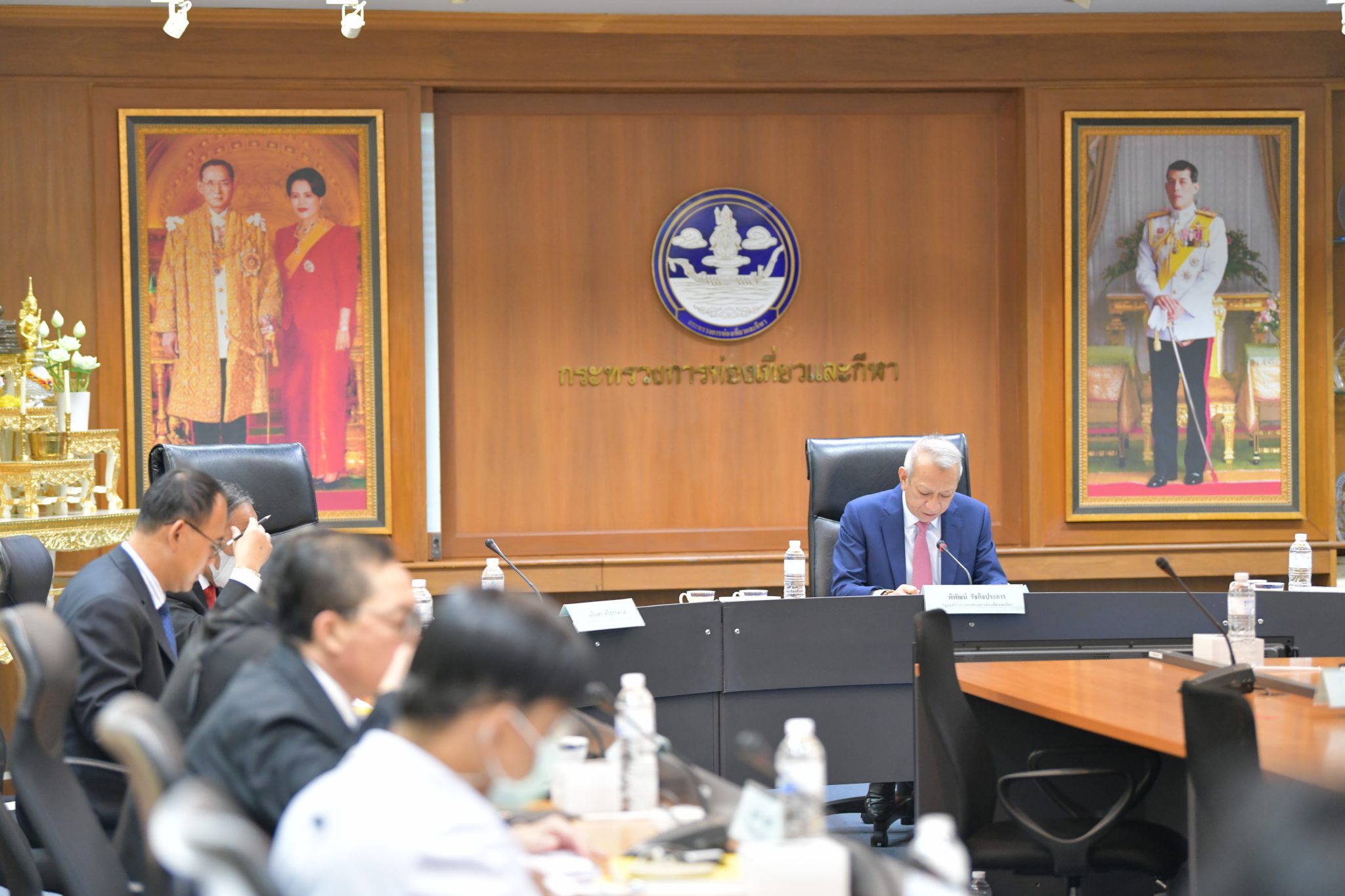 รมว.พิพัฒน์ รัชกิจประการ ประชุมคณะกรรมการกีฬามวย ครั้งที่ 1/2564