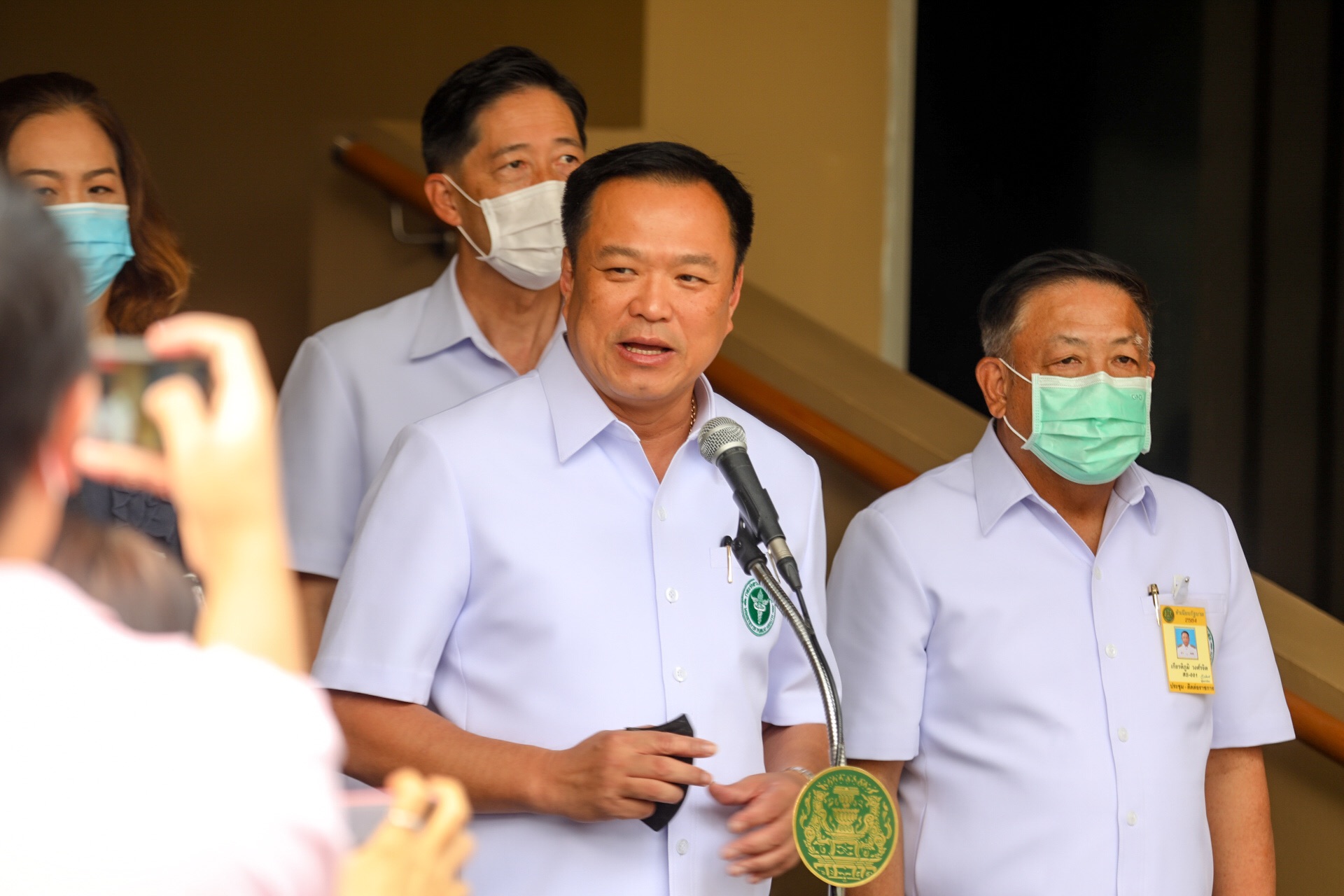 "อนุทิน" เผย แอสตราฯ ยินดี ไทยคุมมาตรฐานผลิตวัคซีนโควิด 19 เยี่ยม