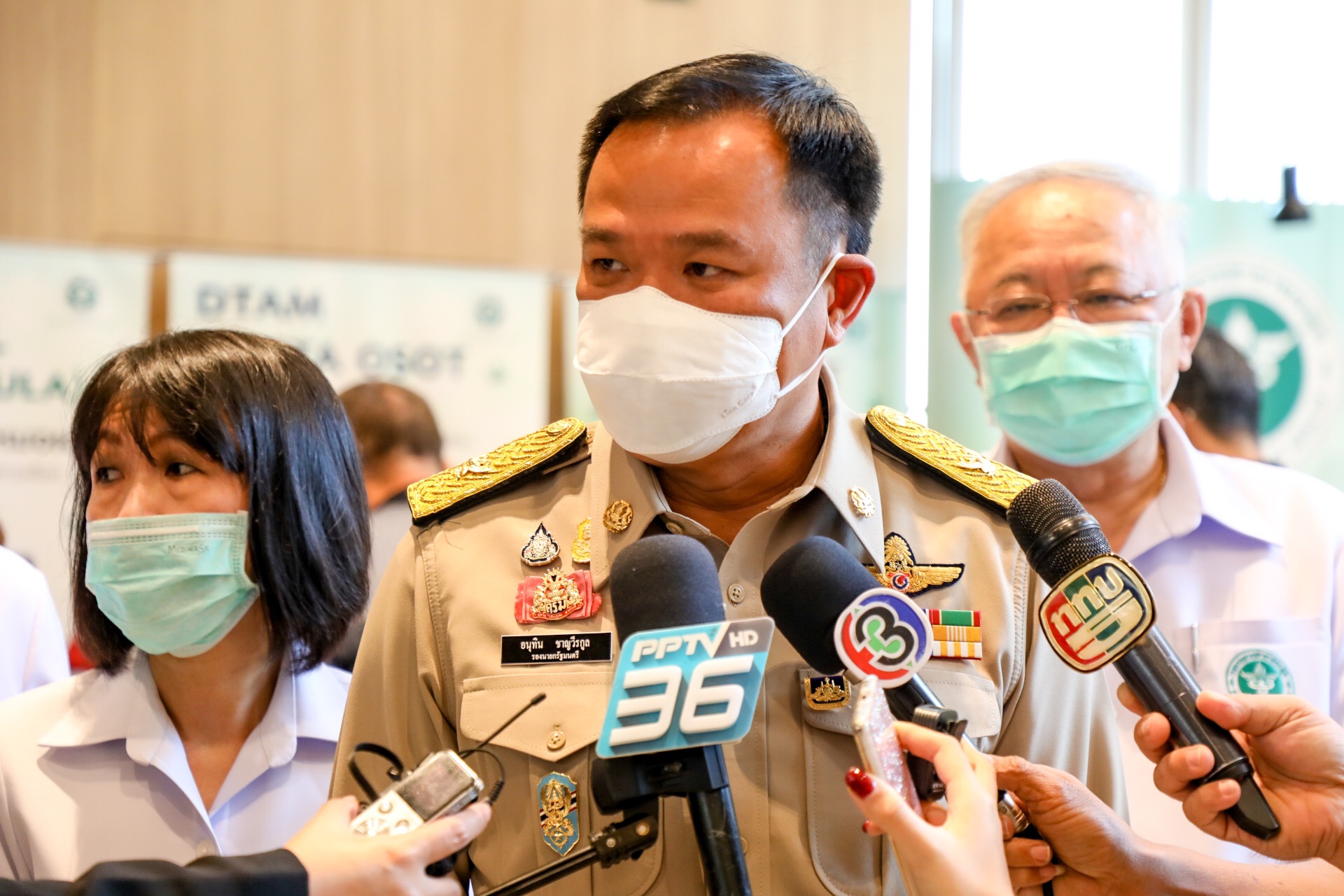 “อนุทิน” รองนายกฯ และรมว.สธ. วางเป้า เดือนมิถุนา 64 ลุยฉีดประชาชนวงกว้าง ตั้งเป้าเดือนละ 10 ล้านโดส