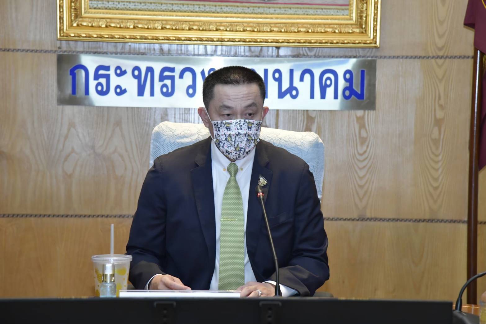 "รมว.คมนาคม"เร่งรัดโครงการก่อสร้างรถไฟทางคู่ระยะที่ 1 และ 2