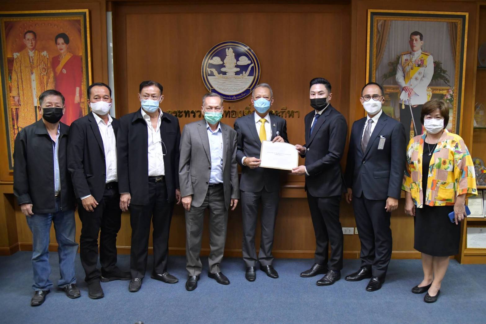 รมว.พิพัฒน์ รัชกิจประการ ร่วมหารือกับบุคลากรวงการมวย เพื่อหาแนวทางแก้ไขให้วงการกีฬามวย สามารถกลับมาดำเนินกิจกรรมได้