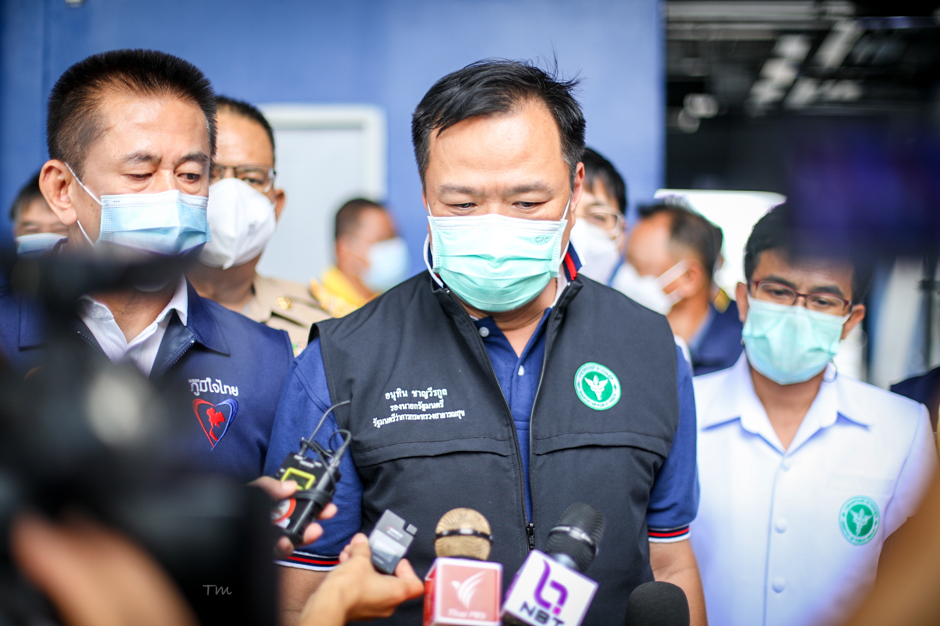 "อนุทิน" แจงยิบ ใน 2 สัปดาห์ ส่งวัคซีนให้ กทม.แล้ว 5 แสนโดส ส่วนจัดการอย่างไรขึ้นกับกรุงเทพมหานคร