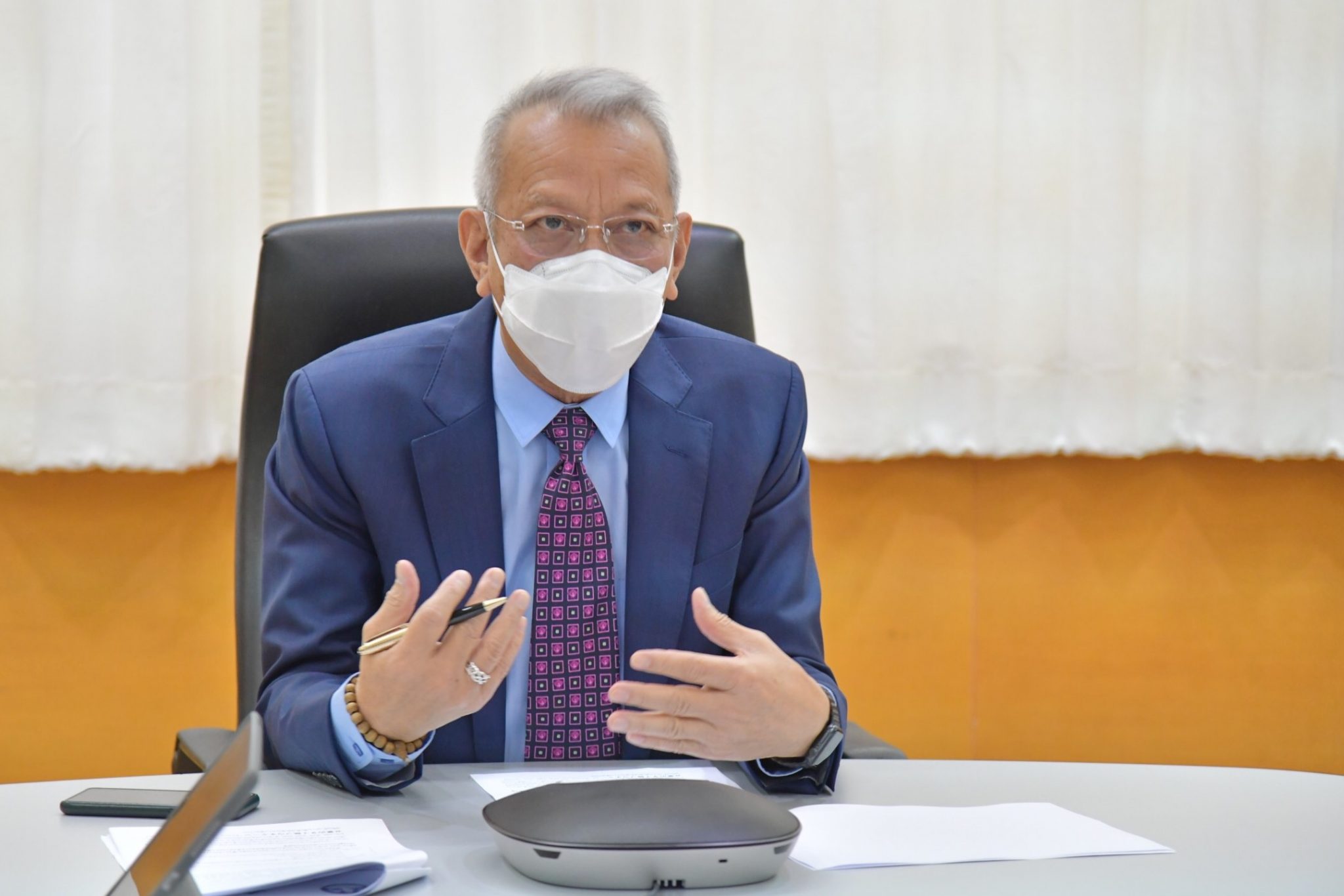 การหารือระหว่างกระทรวงการท่องเที่ยวและกีฬา กับ สถาบันด้านการวิจัยด้านการขนส่งและท่องเที่ยวแห่งญี่ปุ่น